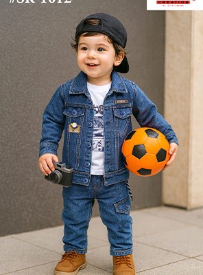 Gulabri Boys Kurta Set